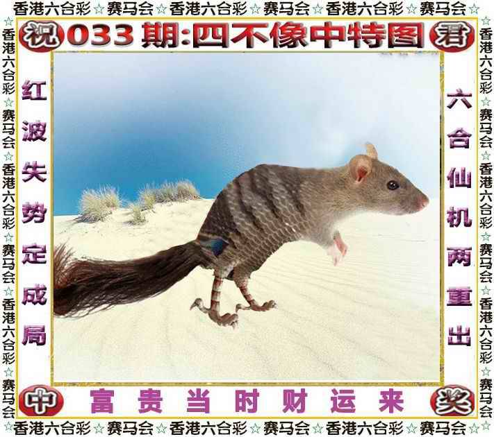 2025年033期 四不像中特图