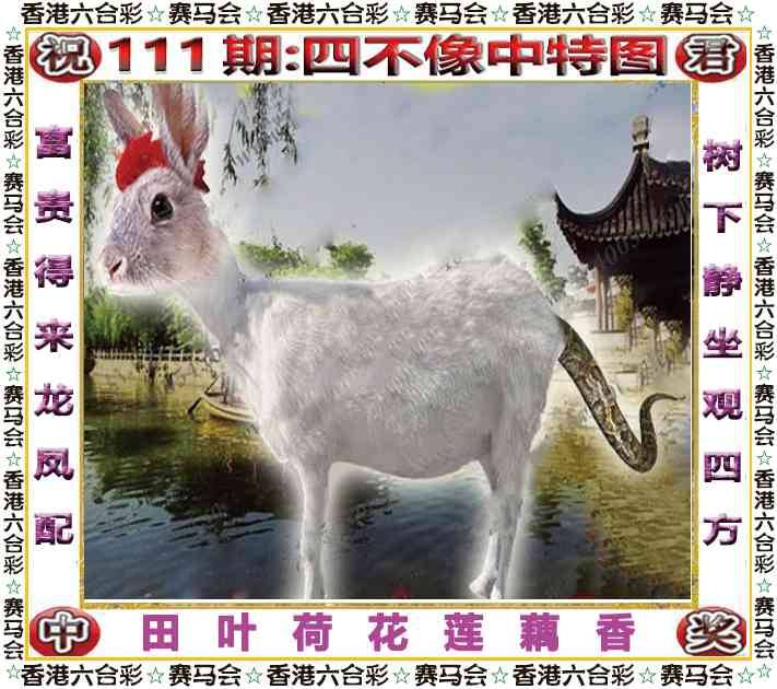 2025年111期 四不像中特图