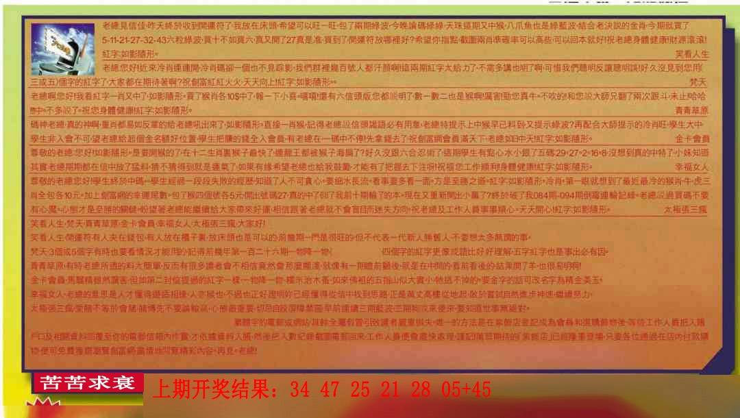 →→276期：澳门彩评论专帖←←