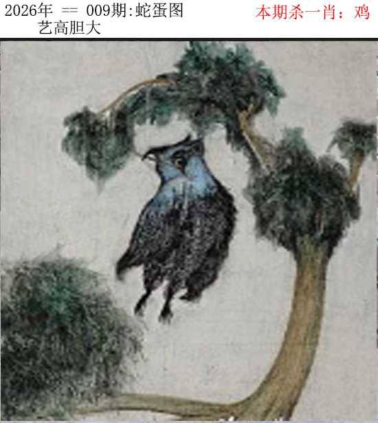 2026年009期 蛇蛋图