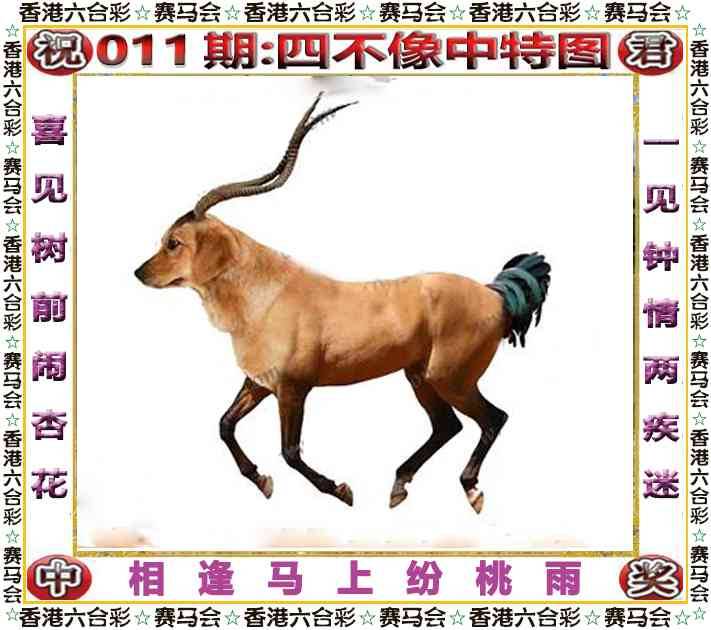 2026年011期 四不像中特图