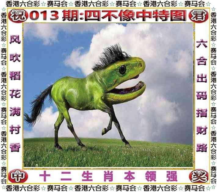 2026年013期 四不像中特图
