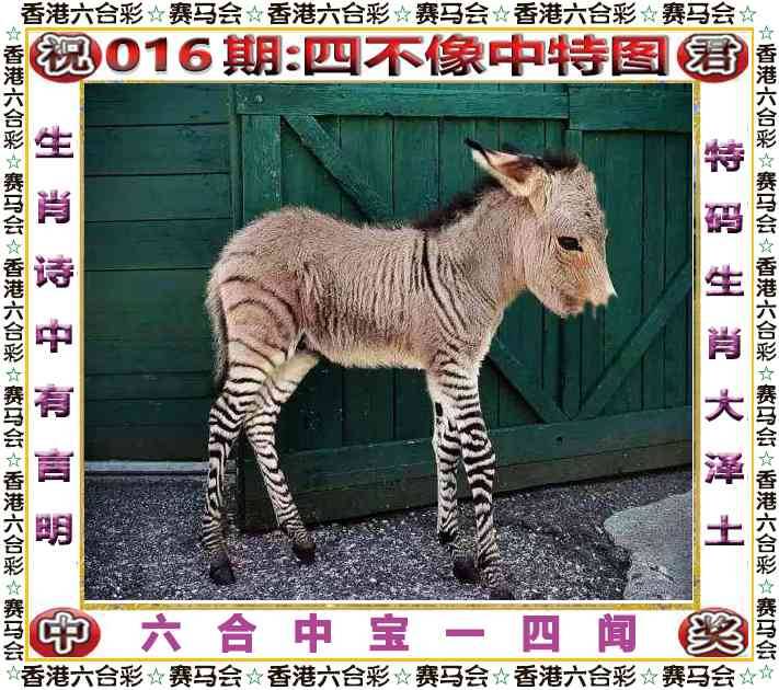 2026年016期 四不像中特图
