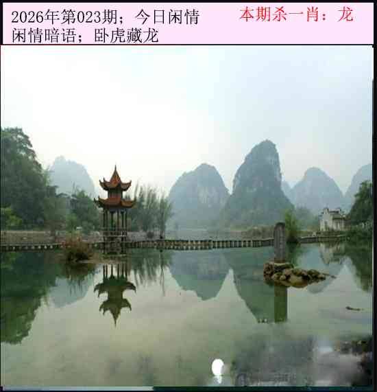 2026年023期 今日闲情
