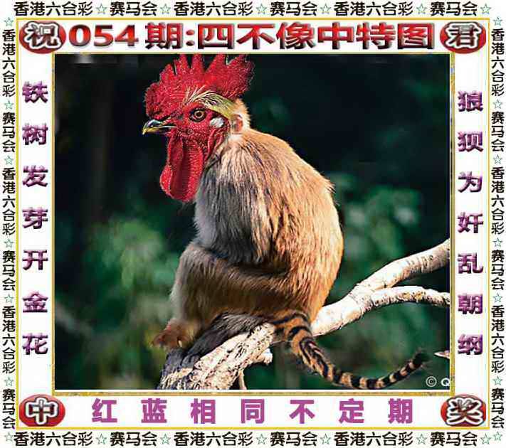 2026年054期 四不像中特图