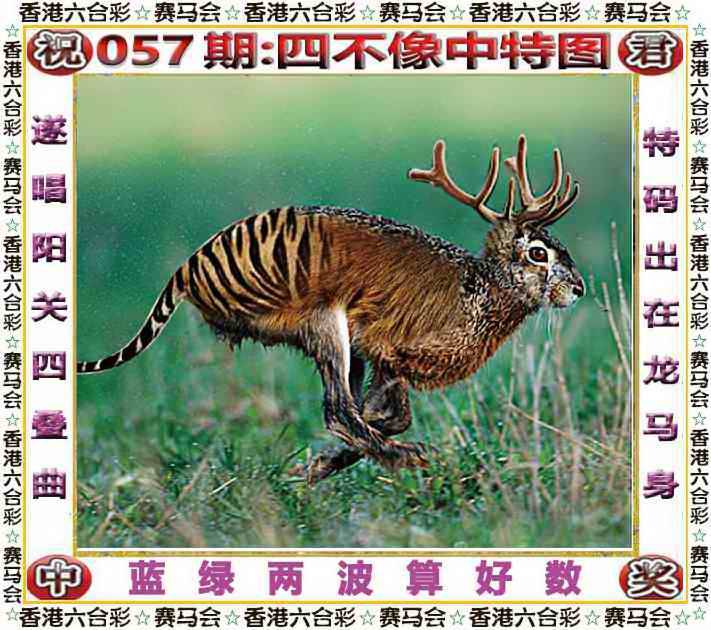 2026年057期 四不像中特图