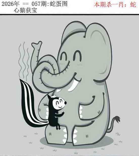 2026年057期 蛇蛋图